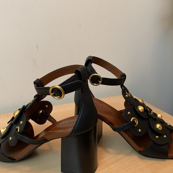 See By Chloe Haya High-Heel Black Sandal - New - Picture 5 of 9